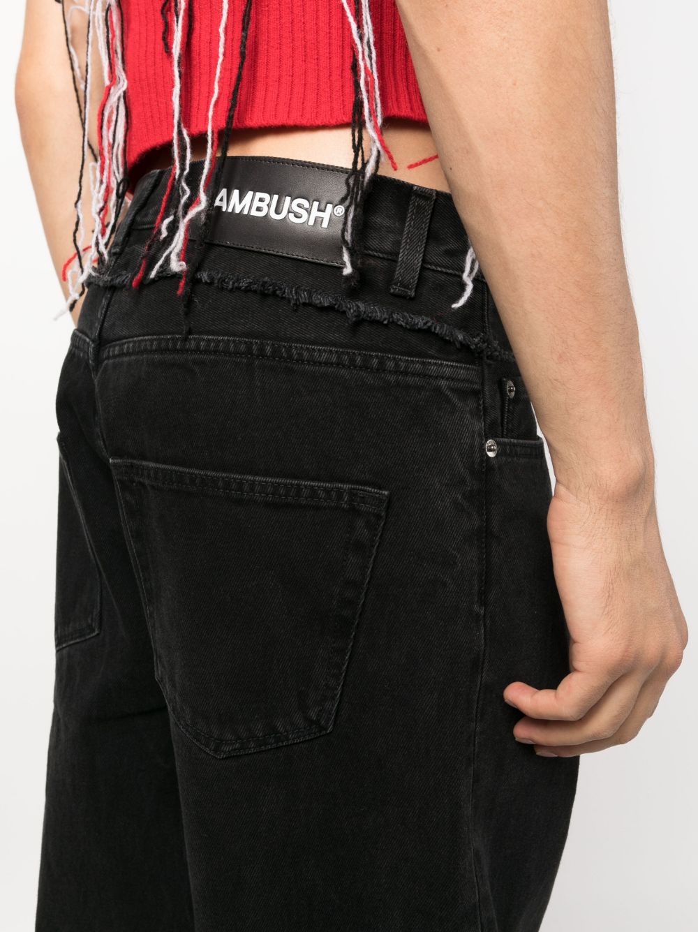 AMBUSH AMBUSH- High Waisted Denim Jeans