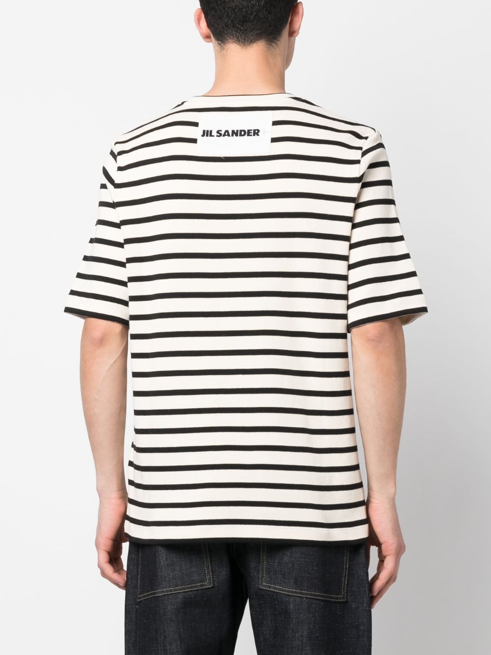 Jil Sander JIL SANDER- Striped Cotton T-shirt