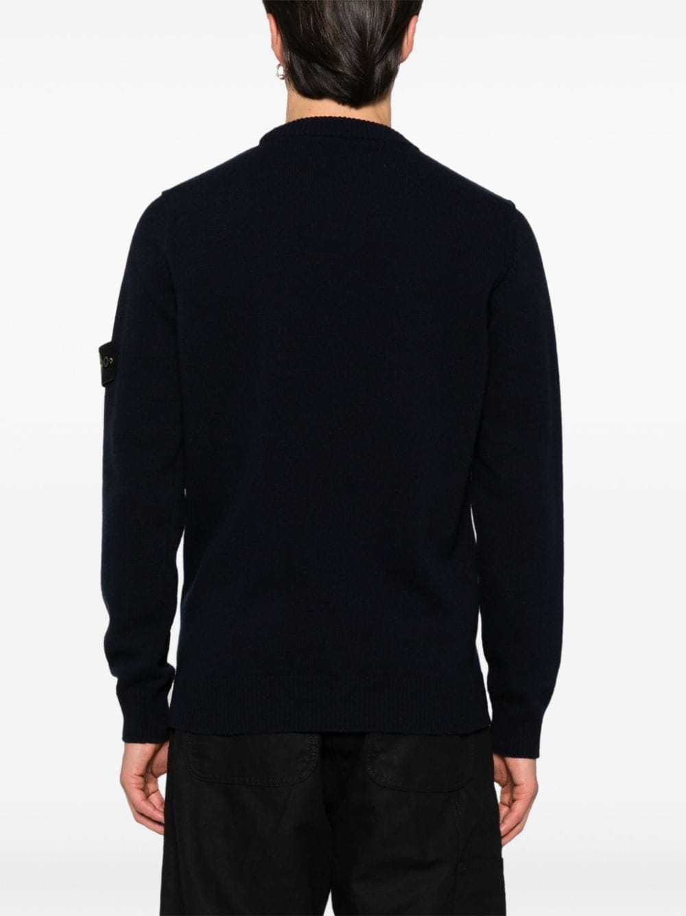 Stone Island STONE ISLAND- Wool Crewneck Sweater