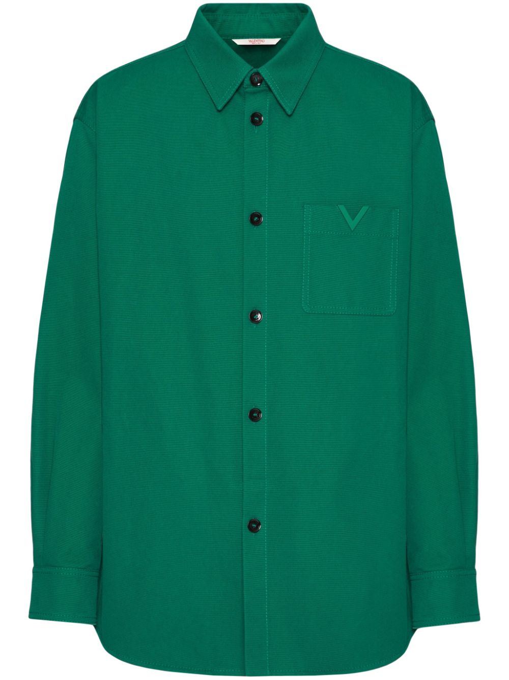 Valentino VALENTINO- V Detail Cotton Shirt