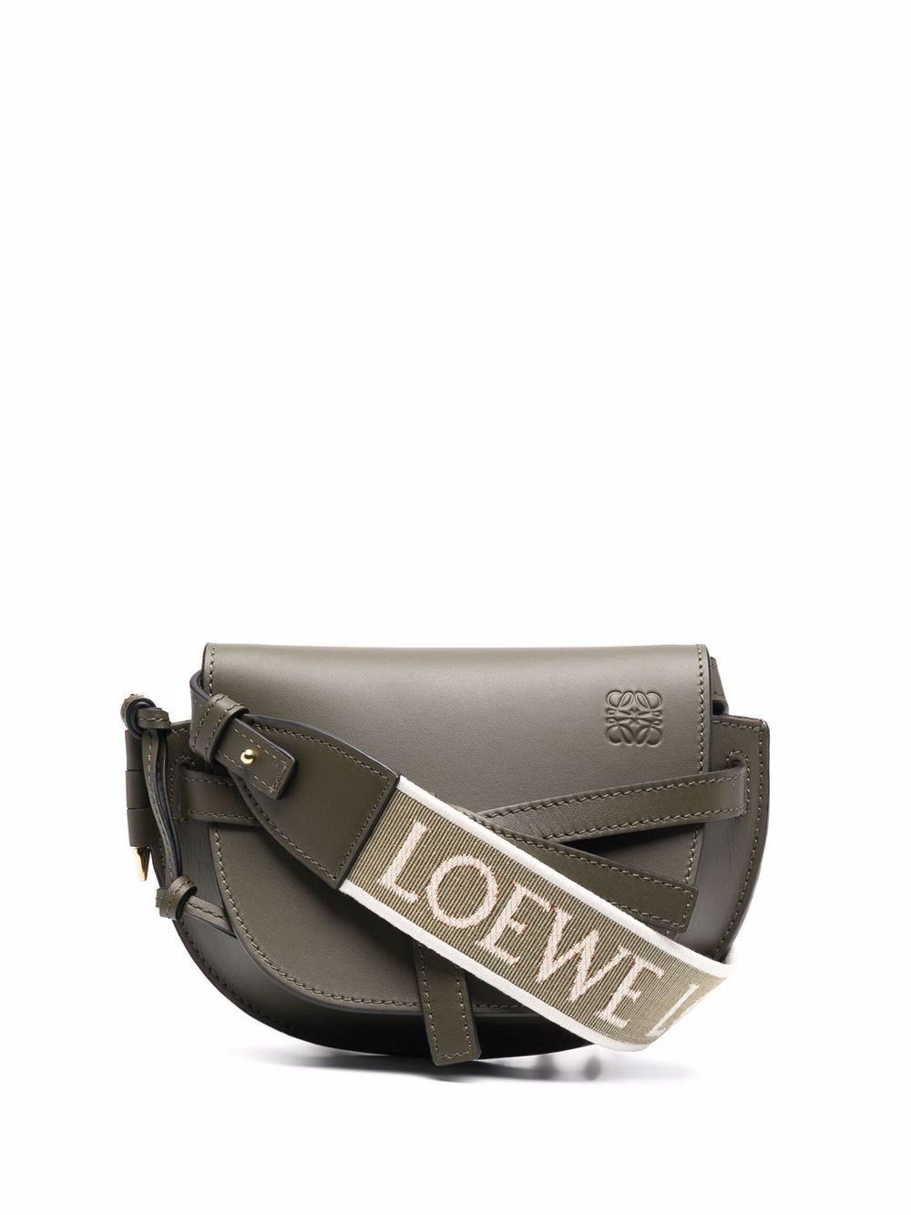 Loewe LOEWE- Gate Dual Mini Leather Crossbody Bag