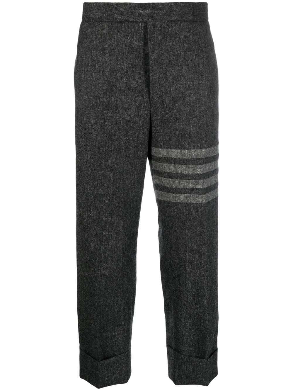 Thom Browne THOM BROWNE- 4-bar Wool Trousers