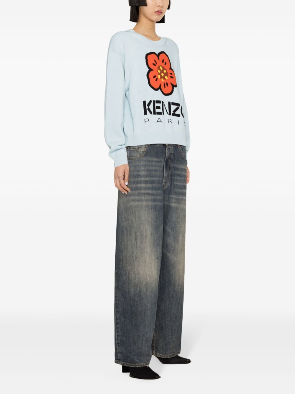 Kenzo KENZO- Boke Flower Cotton Jumper