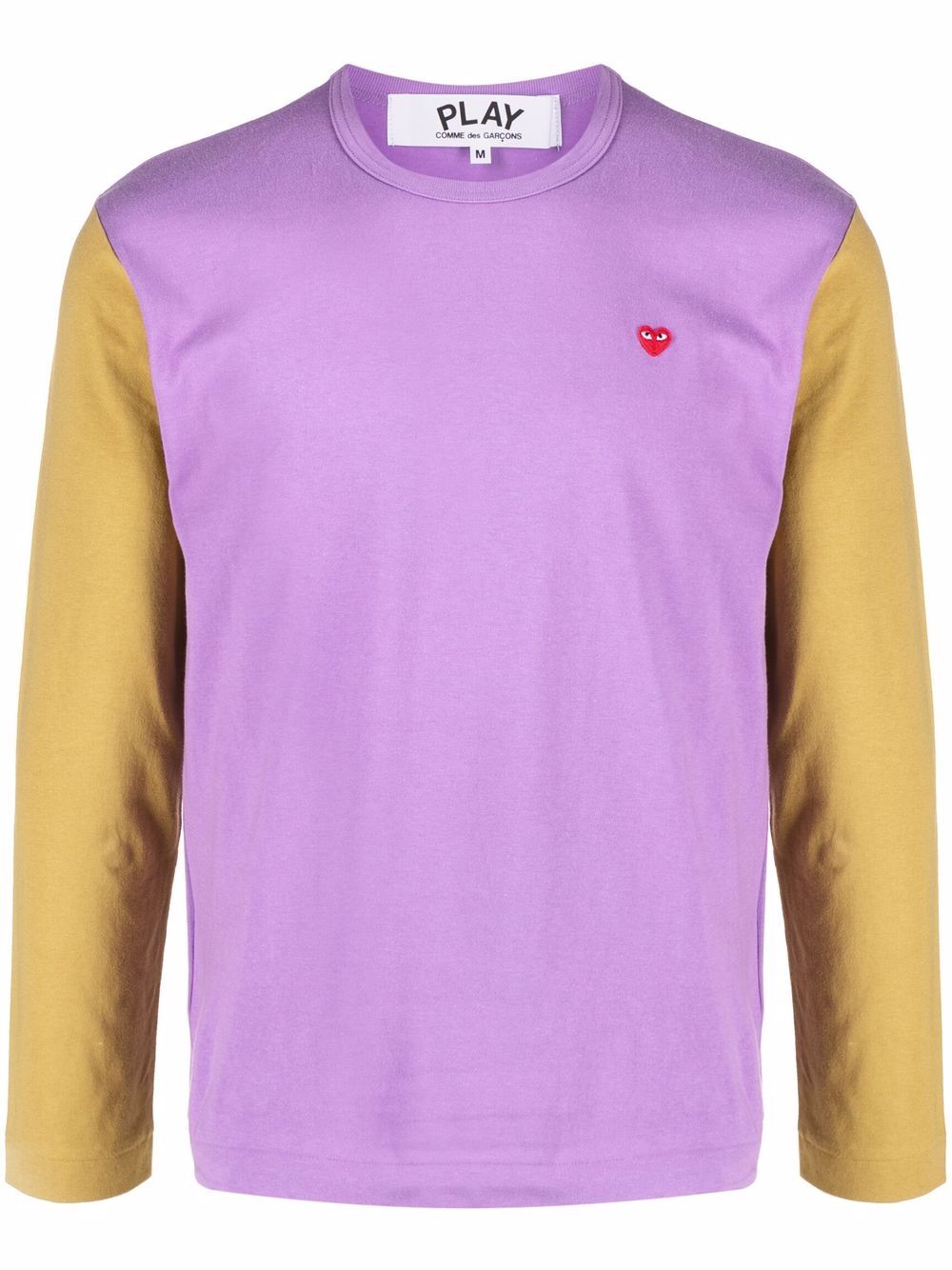 Comme Des Garçons Play COMME DES GARCONS PLAY- Long Sleeve Small Heart Logo T-shirt