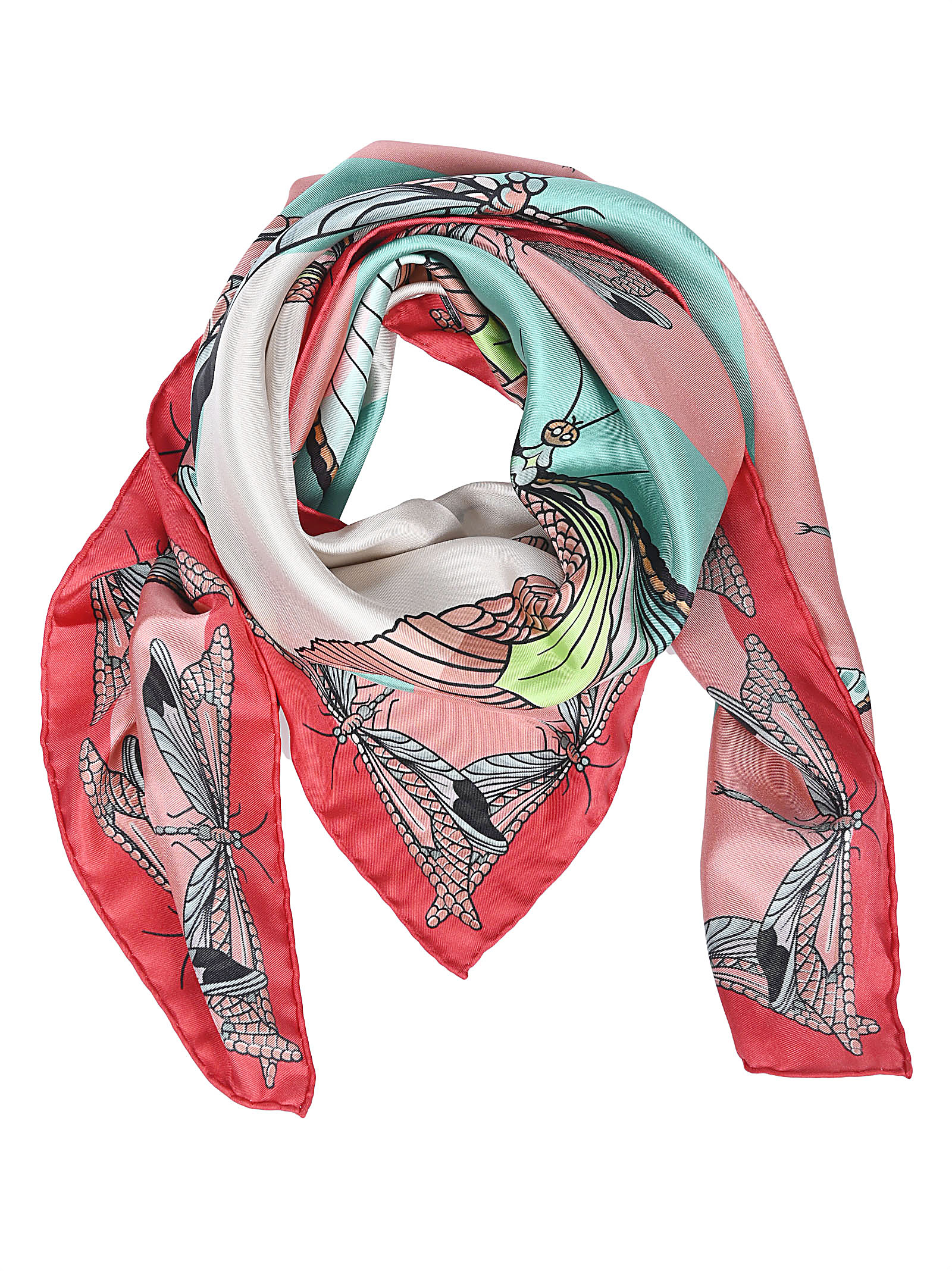 Franco ferrari FRANCO FERRARI- Printed Silk Foulard