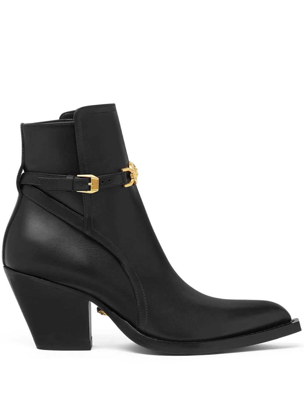 Versace VERSACE- Medusa '95 Leather Ankle Boots