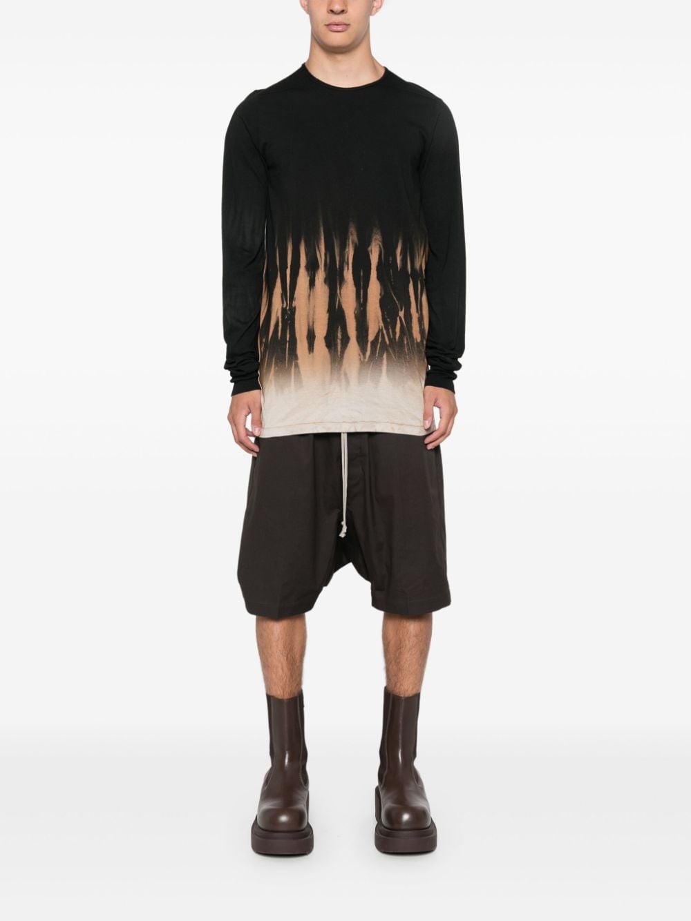 Rick Owens Drkshdw RICK OWENS DRKSHDW- T-shirt With Print