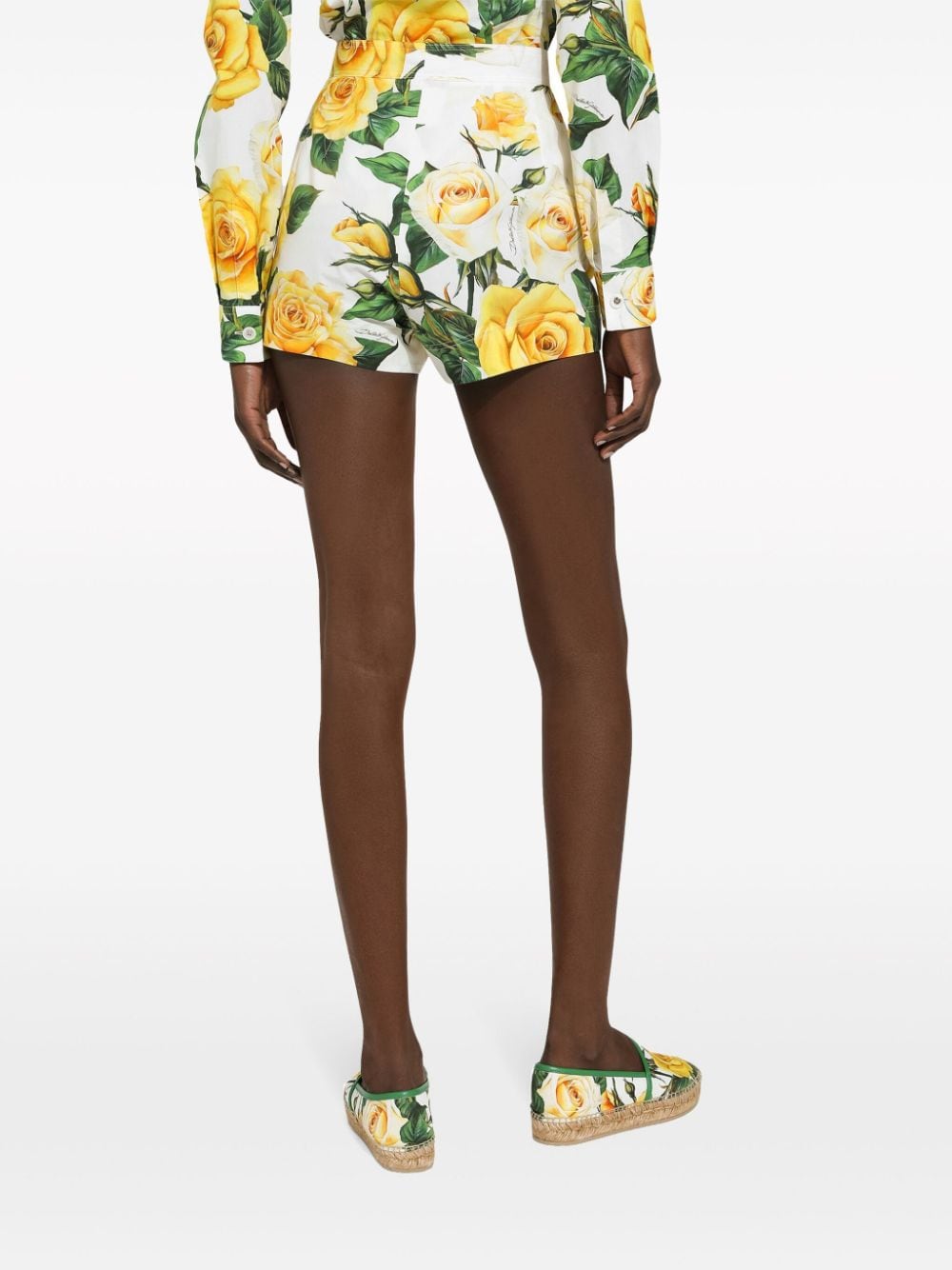 Dolce & Gabbana DOLCE & GABBANA- Printed Cotton Shorts