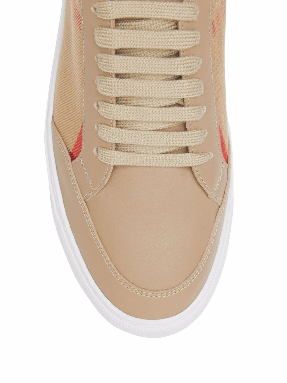 Burberry BURBERRY- New Salmond Leather Sneakers