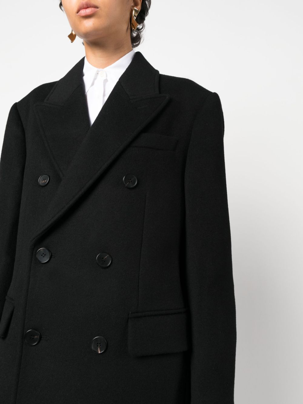 Dunst DUNST- Wool Double-breasted Coat