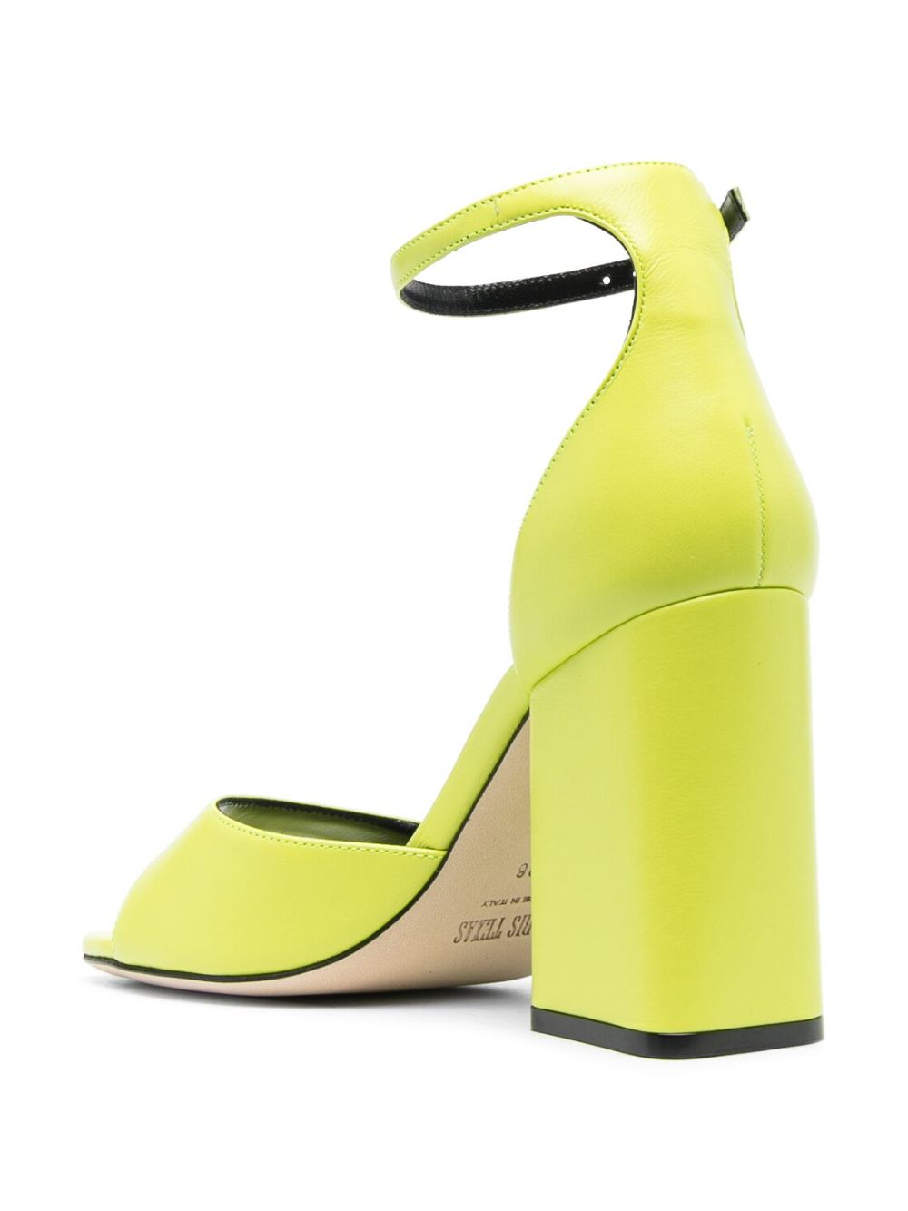 PARIS TEXAS PARIS TEXAS- Fiona Leather Heel Sandals