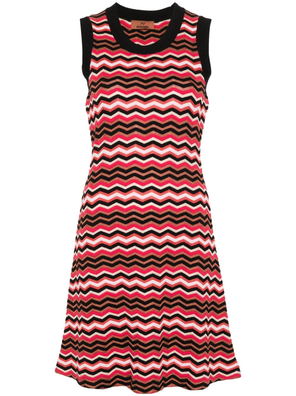 Missoni MISSONI- Zigzag Pattern Short Dress