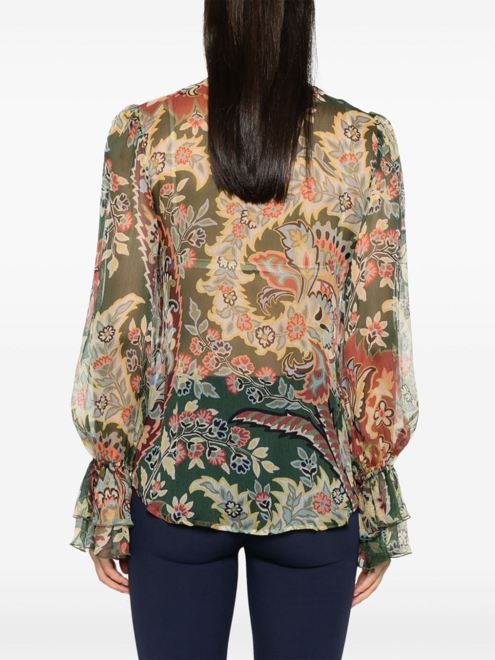 Etro ETRO- Printed Silk Shirt