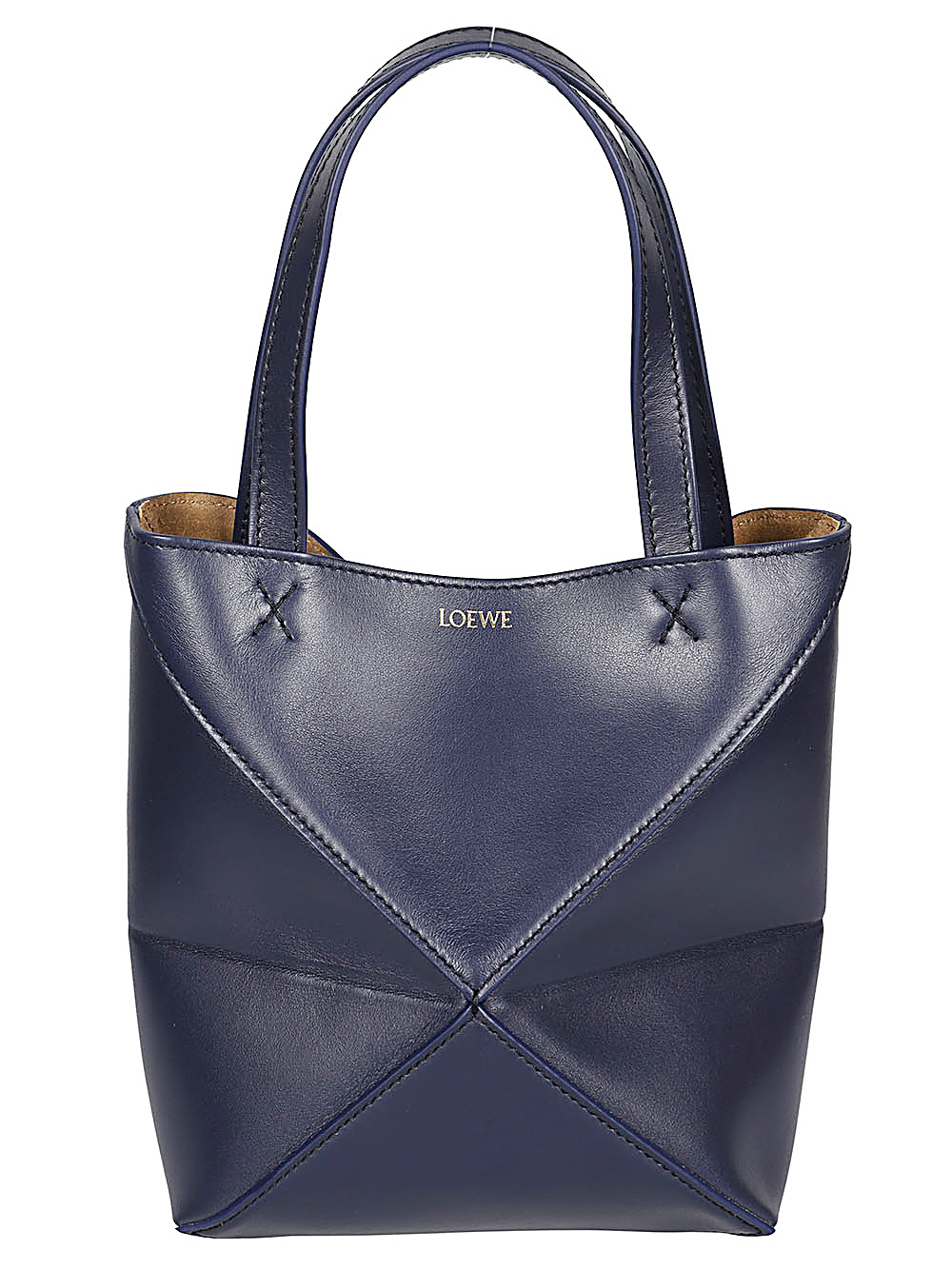 Loewe LOEWE- Puzzle Fold Mini Leather Tote Bag