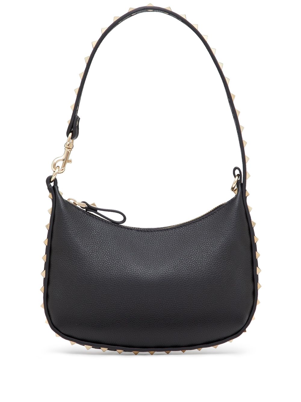 VALENTINO GARAVANI VALENTINO GARAVANI- Rockstud Mini Leather Hobo Bag