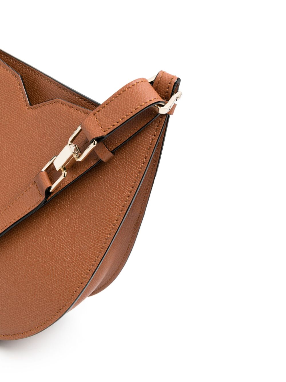 Valextra VALEXTRA- Small Leather Hobo Bag