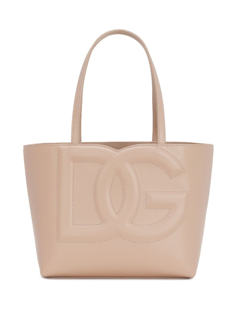 Dolce & Gabbana DOLCE & GABBANA- Dg Logo Small Leather Tote Bag