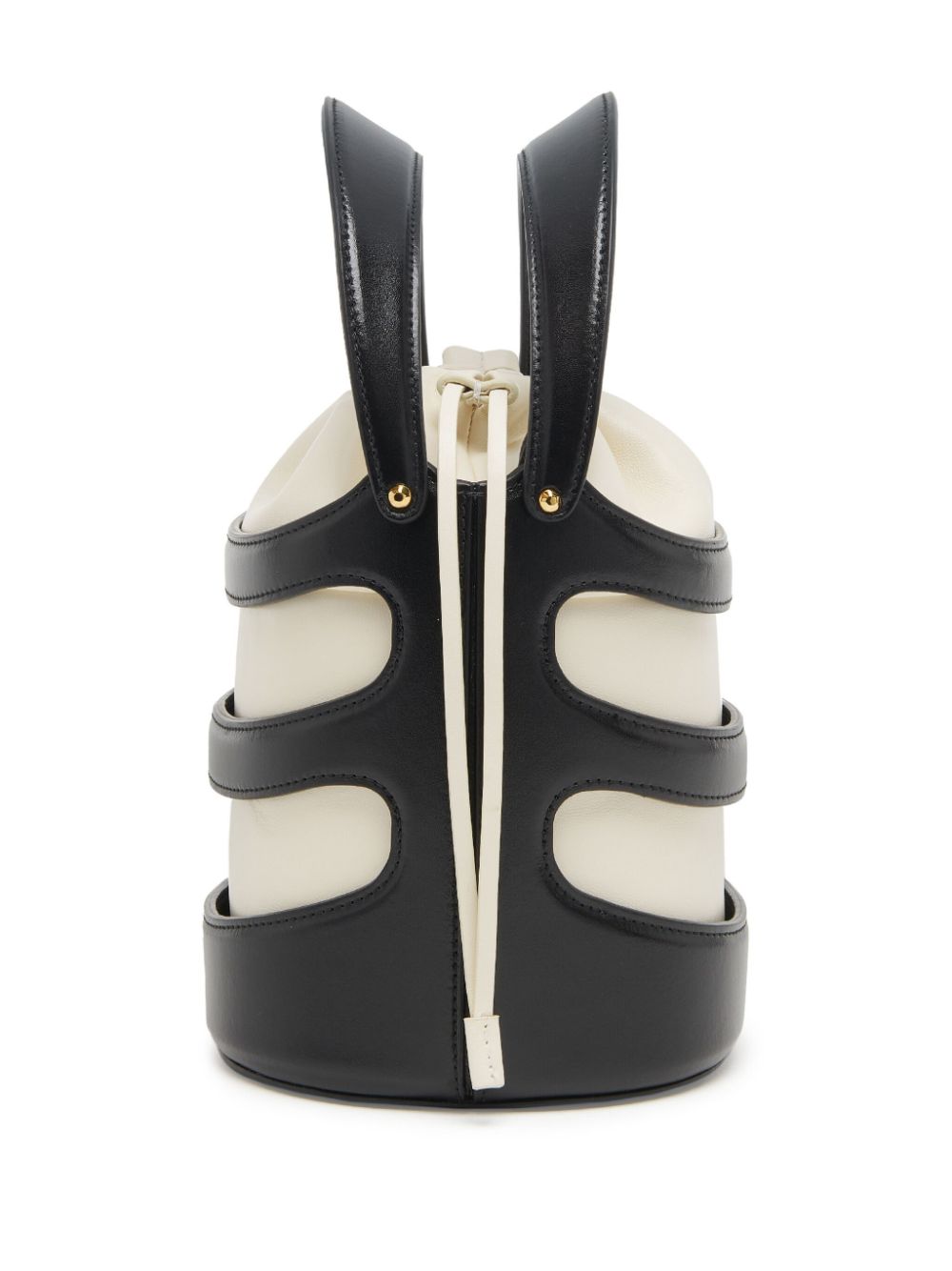 Alexander McQueen ALEXANDER MCQUEEN- The Rise Leather Bucket Bag