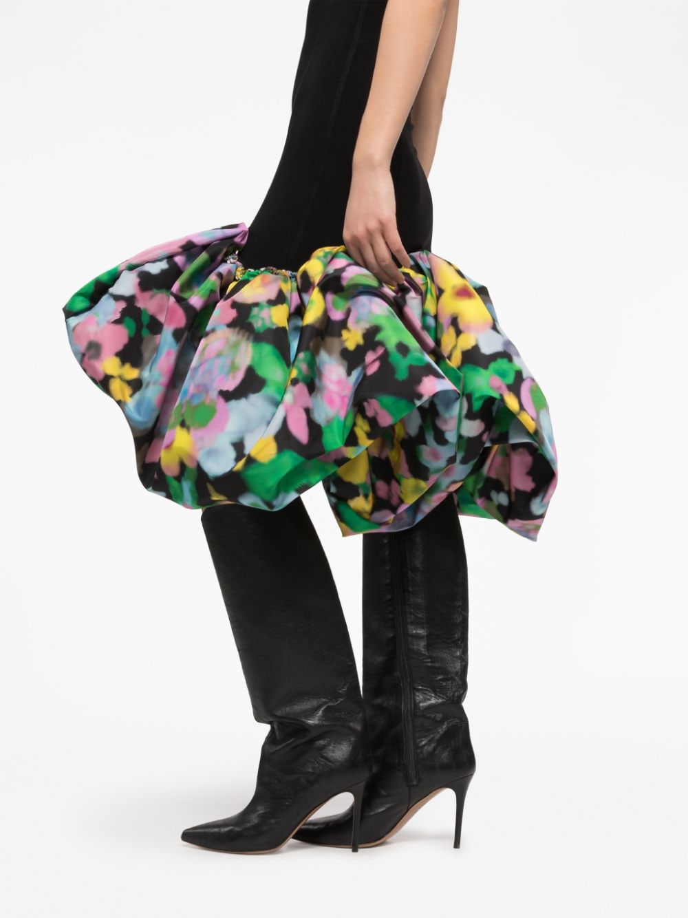 Az Factory With Lutz Huelle AZ FACTORY WITH LUTZ HUELLE- Floral Print Mini Dress
