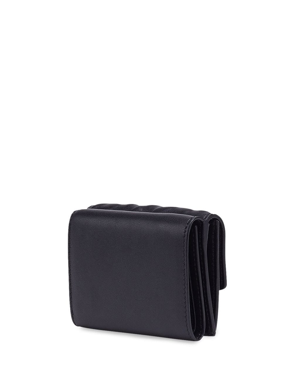 FENDI FENDI- Baguette Leather Trifold Wallet