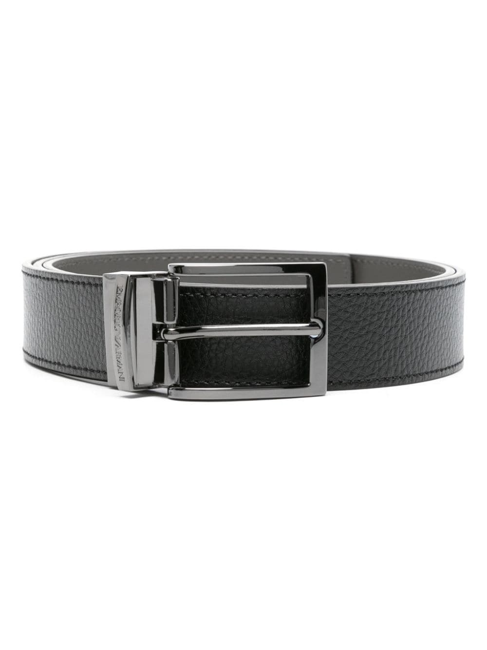 Emporio Armani EMPORIO ARMANI- Leather Reversible Belt