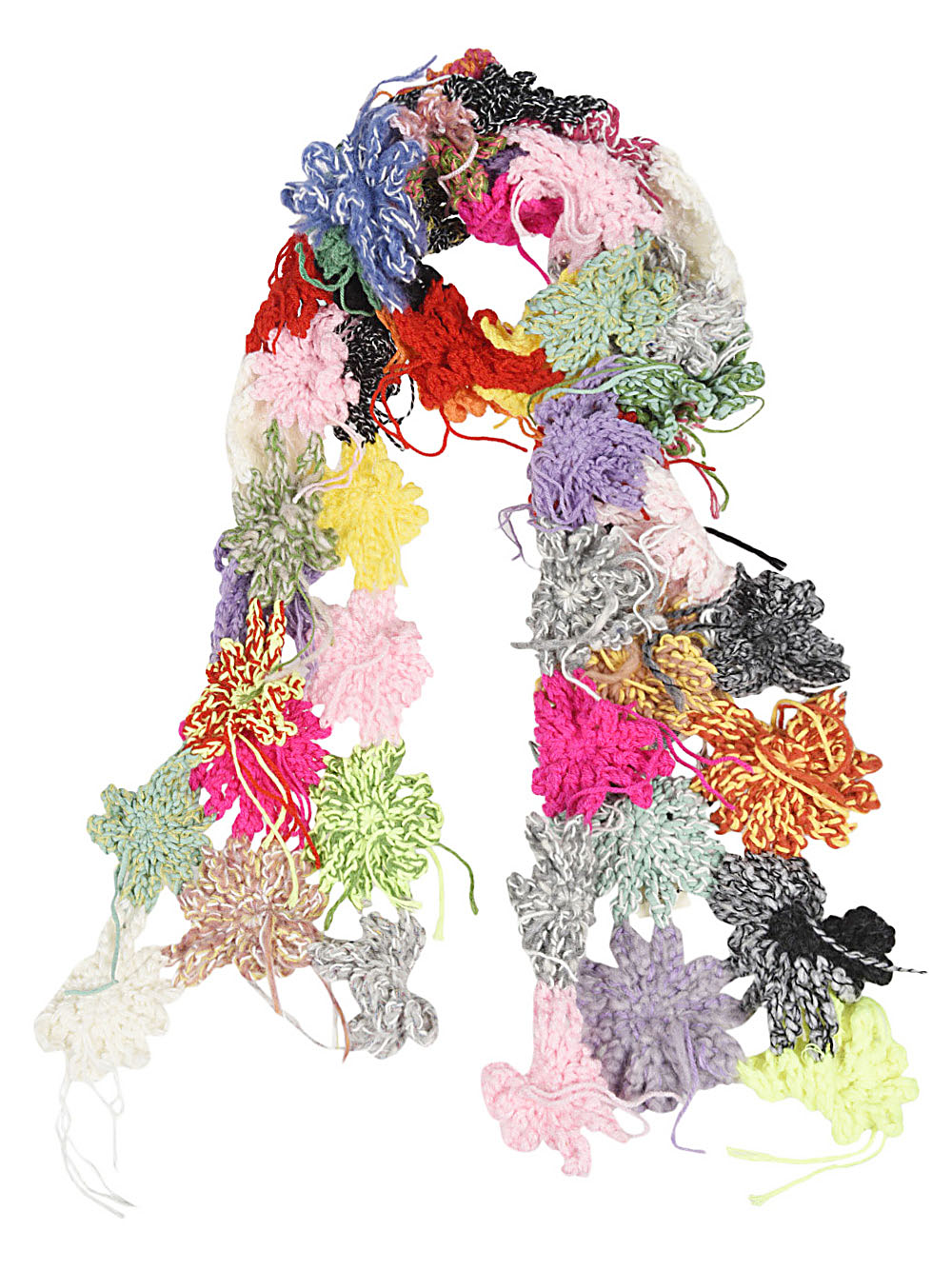 Cavia CAVIA- Hand Made Crochet Flowers Scarf