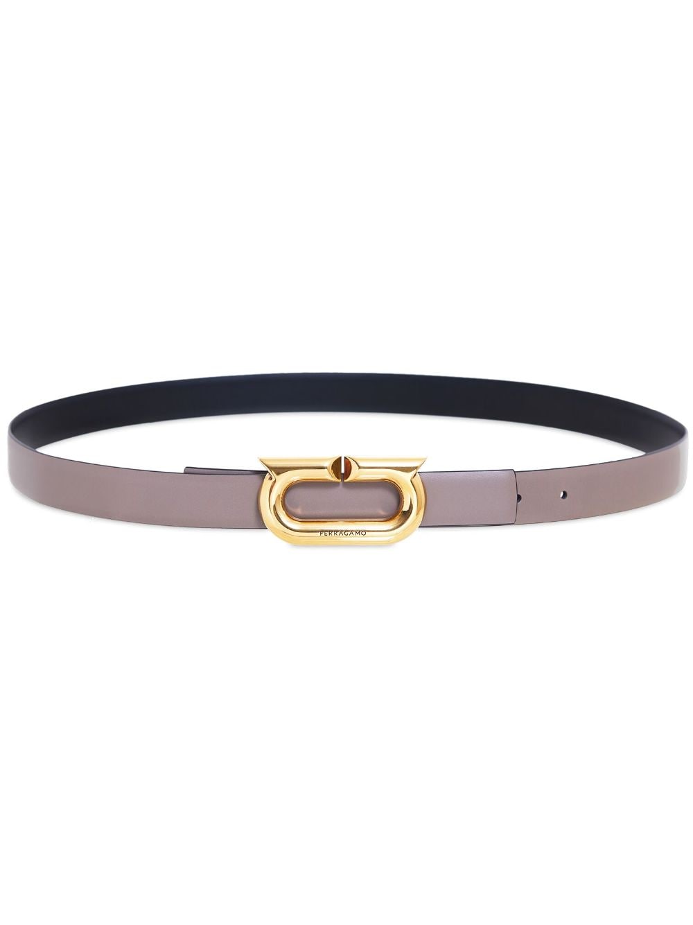 Ferragamo FERRAGAMO- Gancio Leather Belt