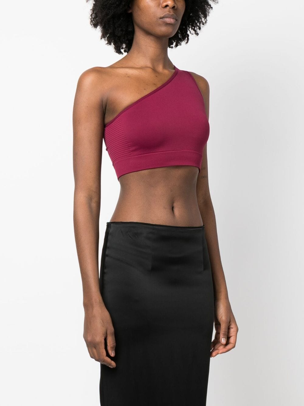 Rick Owens RICK OWENS- Knitted One-shoulder Bandeau Top