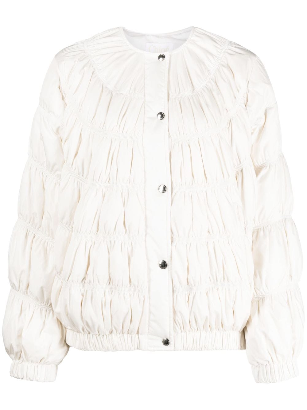 Chloé CHLOÉ- Nylon Ruffled Jacket