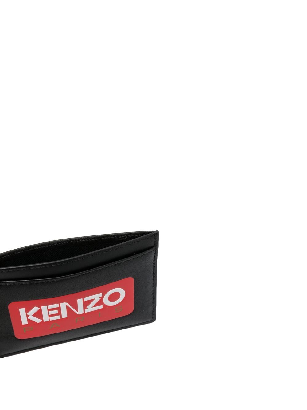 Kenzo KENZO- Logo Leather Credit Card Case