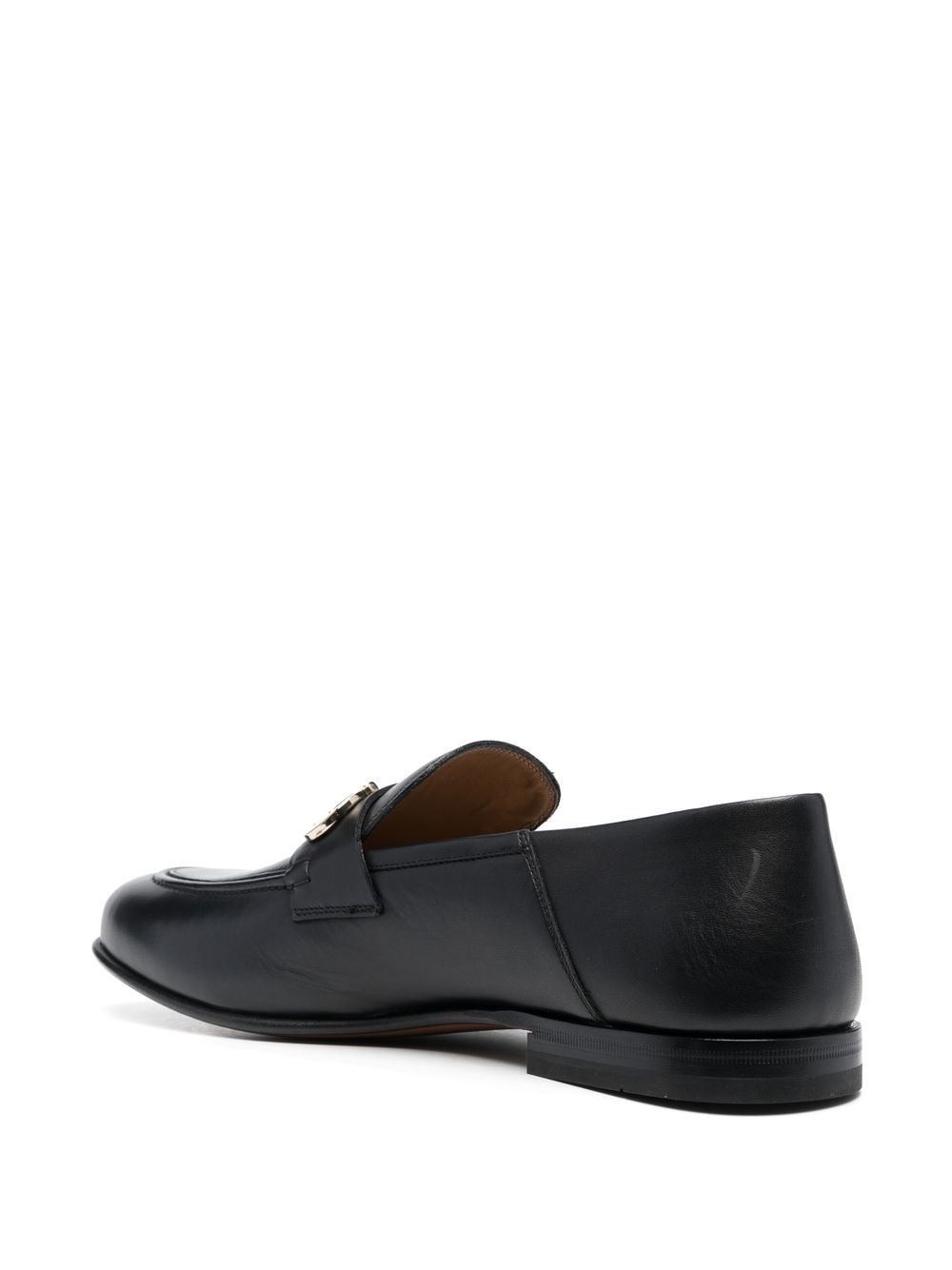 Ferragamo FERRAGAMO- Gancini Leather Loafers