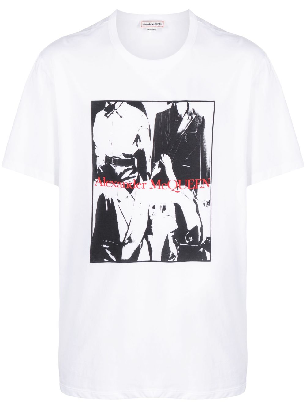 Alexander McQueen ALEXANDER MCQUEEN- Cotton T-shirt With Logo