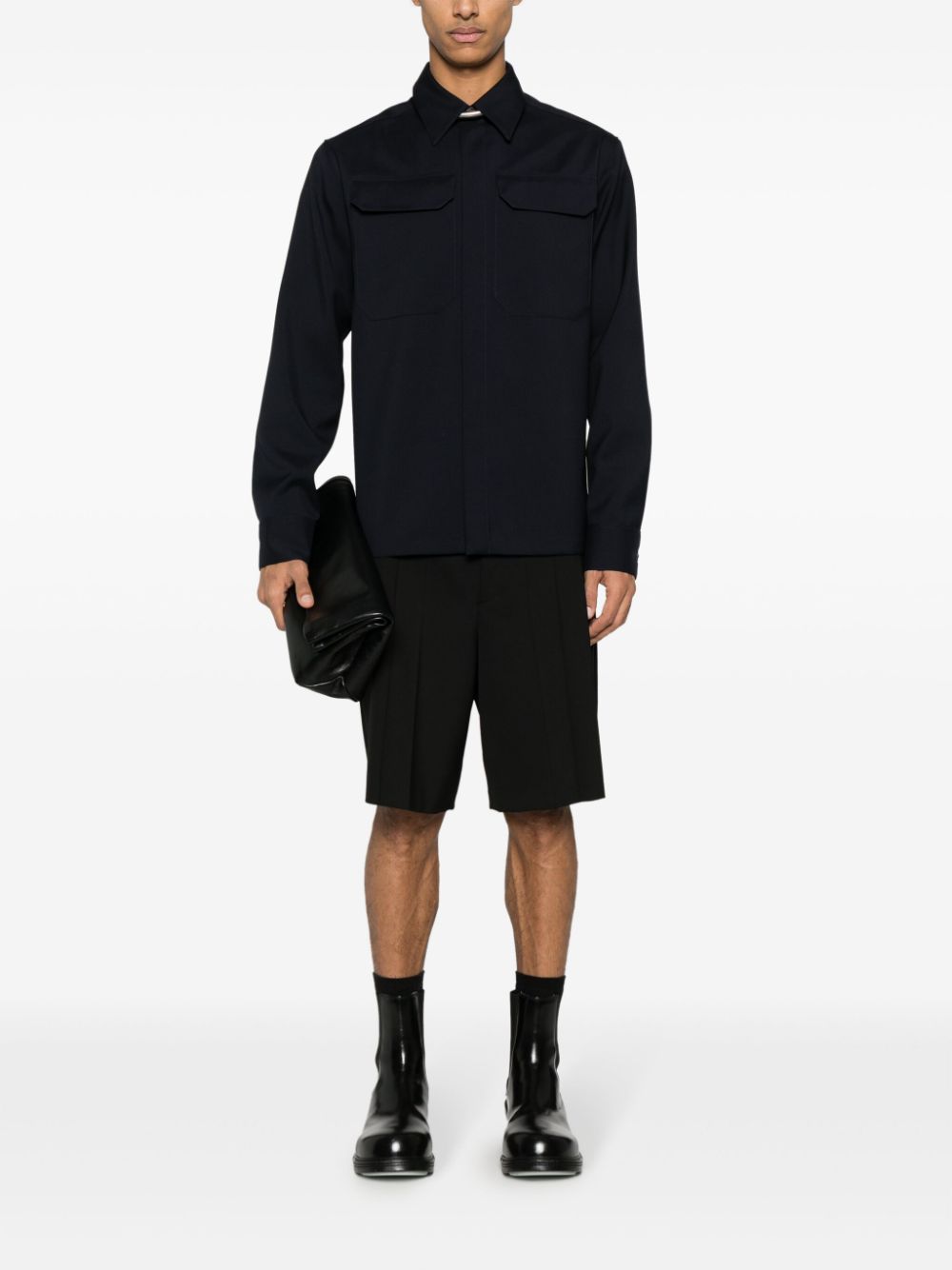 Jil Sander JIL SANDER- Wool Shirt