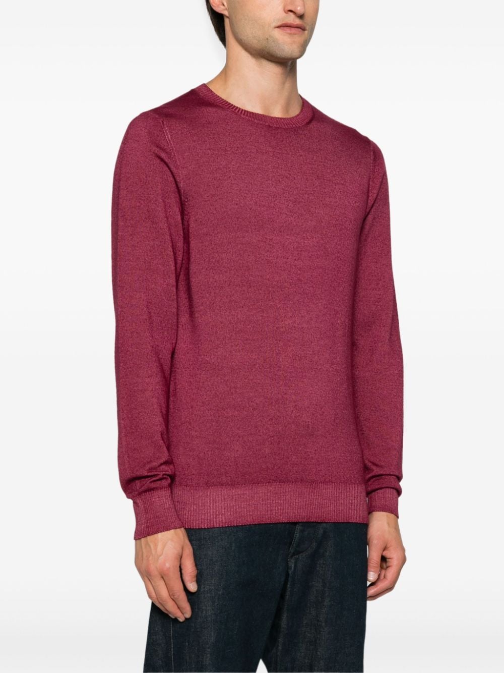 Malo MALO- Wool Crewneck Sweater