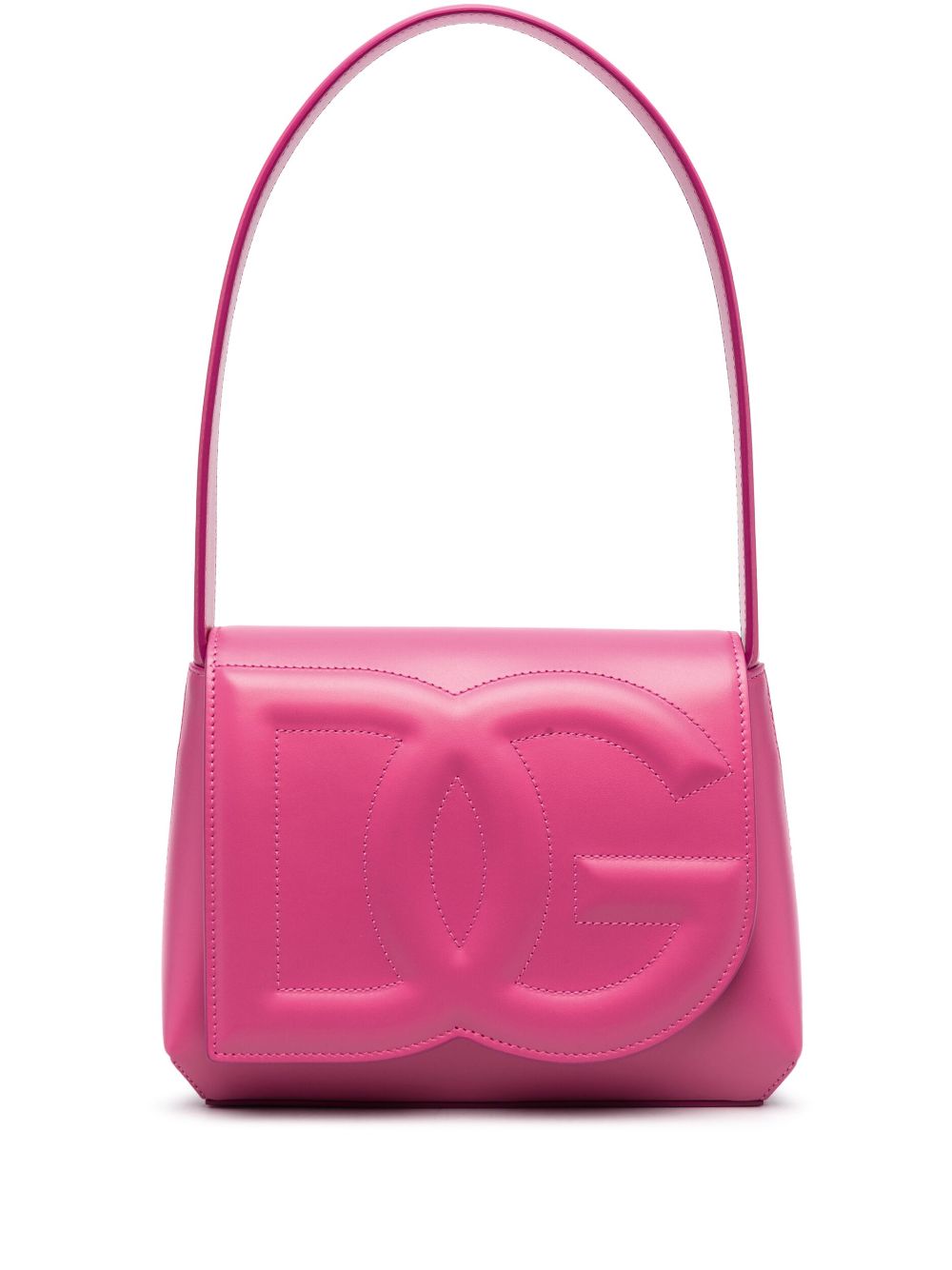 Dolce & Gabbana DOLCE & GABBANA- Dg Logo Leather Shoulder Bag