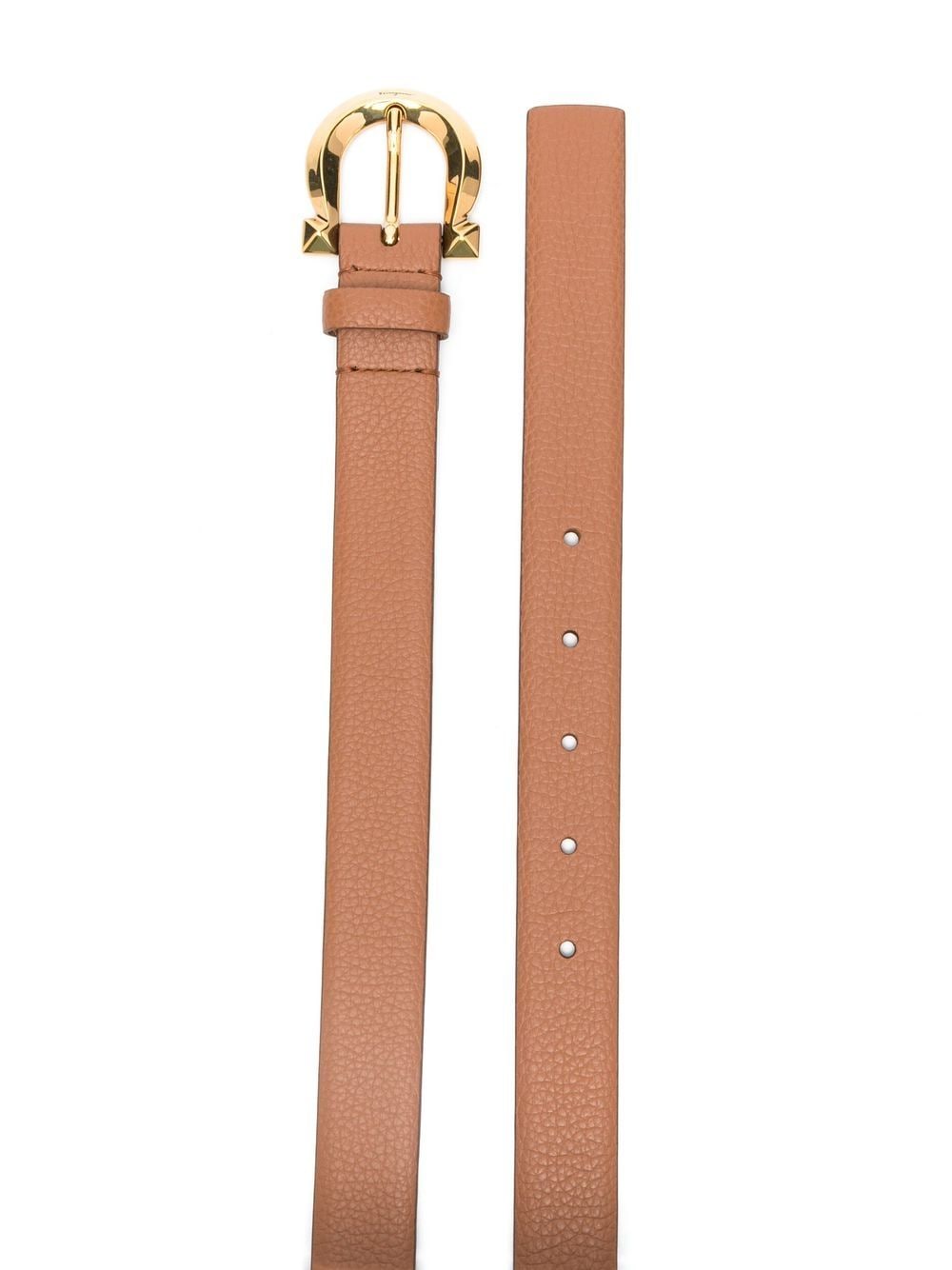 Ferragamo FERRAGAMO- Gancini Leather Belt