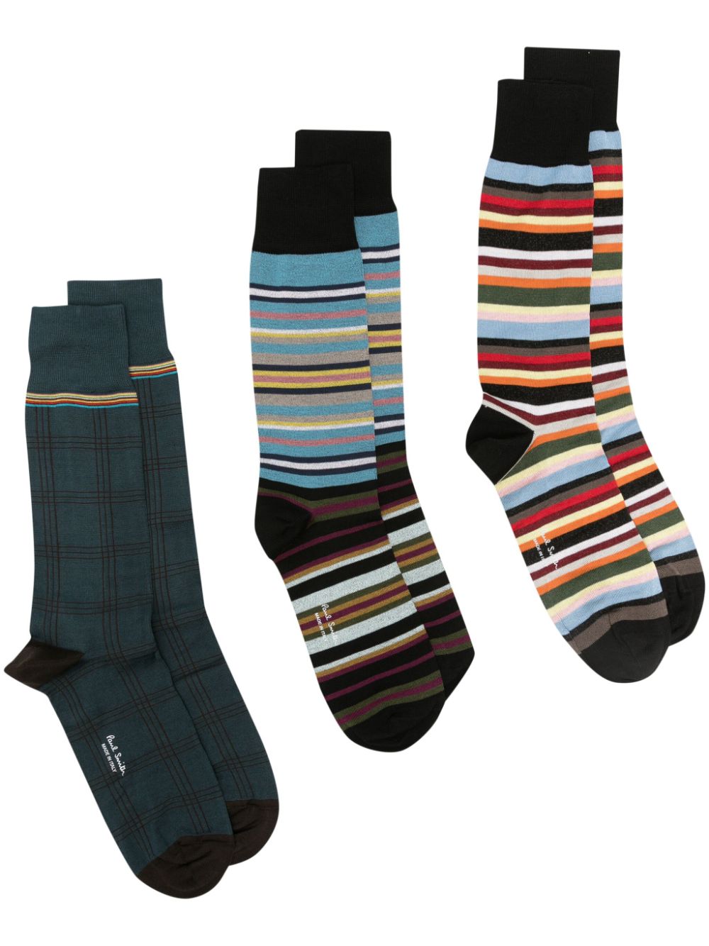 Paul Smith PAUL SMITH- Signature Stripe Socks - 3 Pack