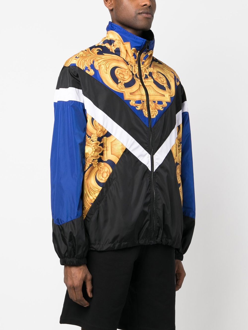 Versace VERSACE- Barocco Print Nylon Blouson Jacket