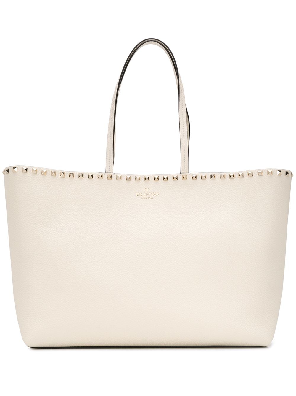 VALENTINO GARAVANI VALENTINO GARAVANI- Rockstud Leather Tote Bag