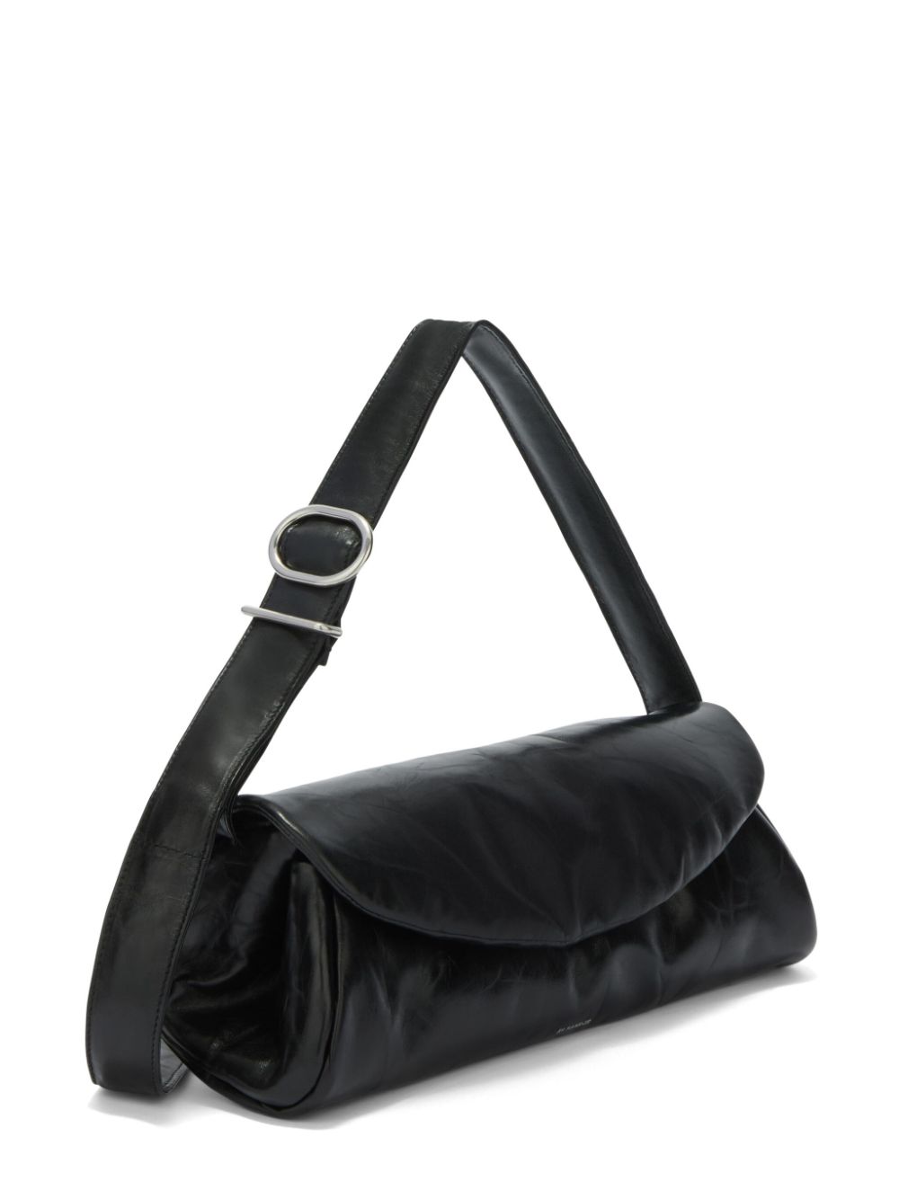 Jil Sander JIL SANDER- Cannolo Padded Large Leather Shoulder Bag