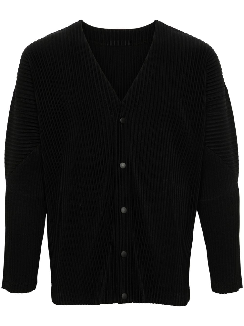  HOMME PLISSE' ISSEY MIYAKE- Pleated Cardigan