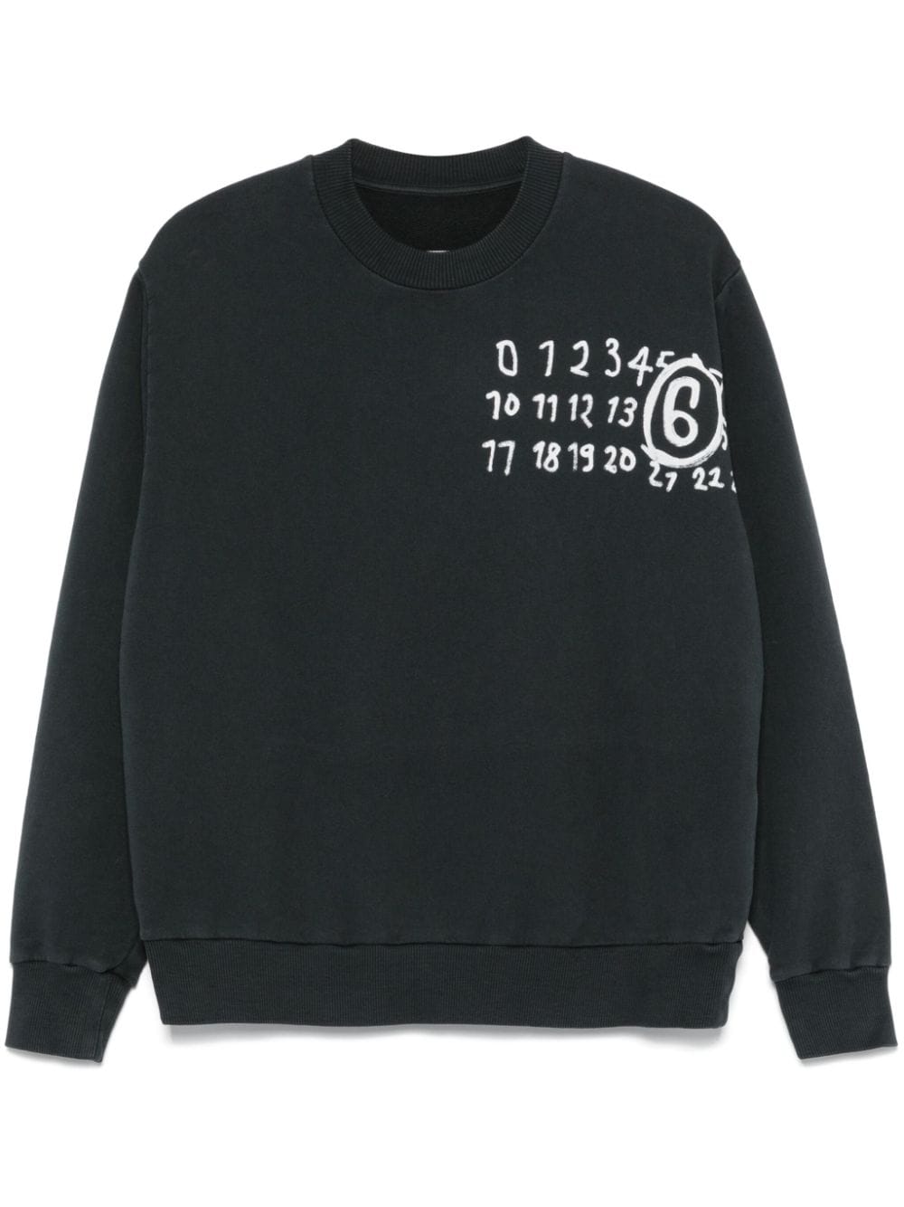 MM6 Maison Margiela MM6 MAISON MARGIELA- Logo Cotton Sweatshirt