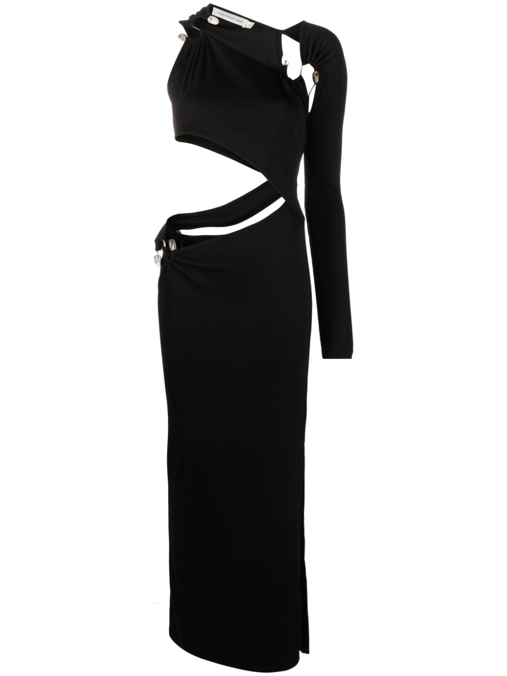 Christopher Esber CHRISTOPHER ESBER- Cut-out One-shoulder Long Dress