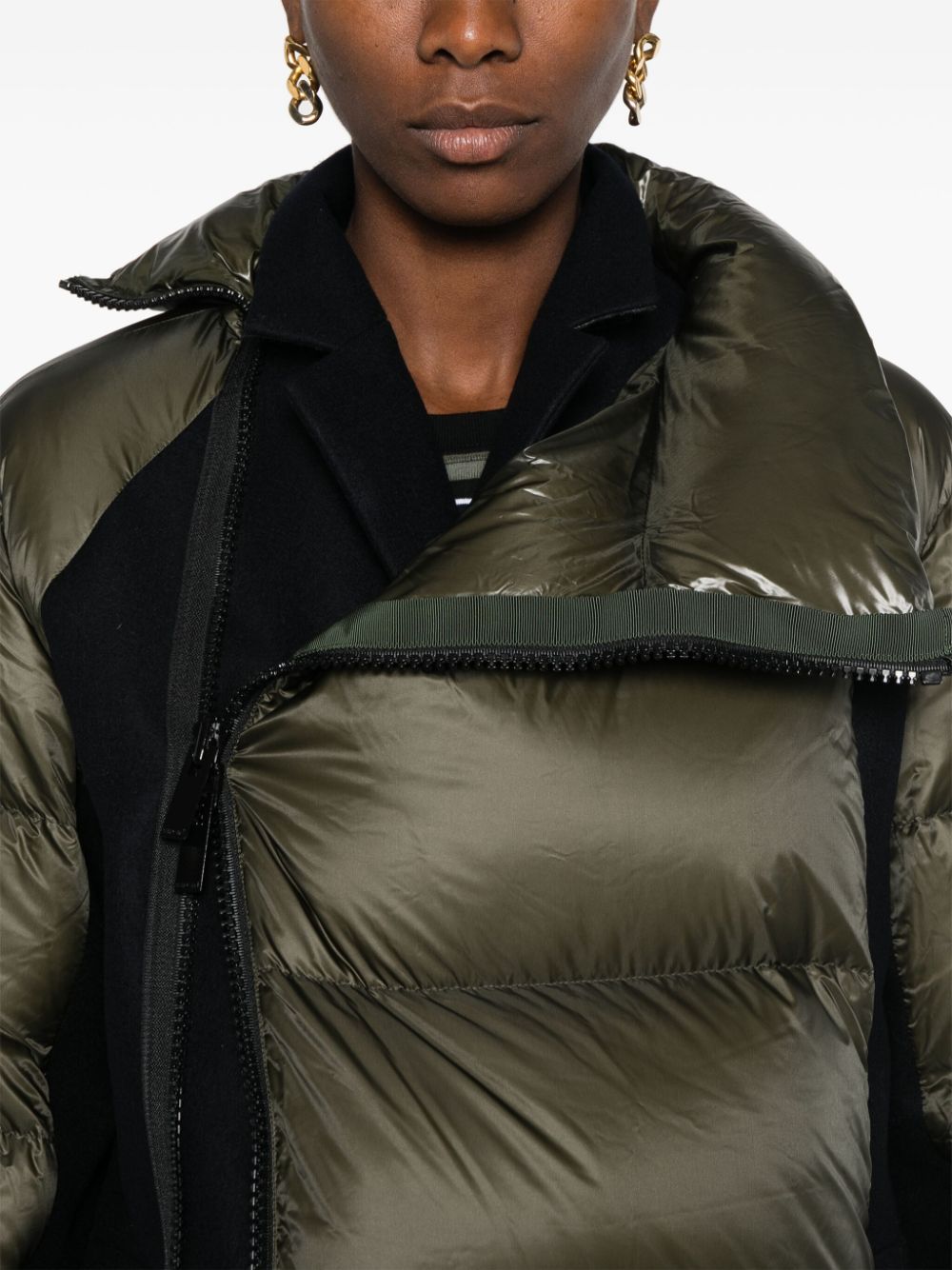 Sacai SACAI- Nylon Short Down Jacket