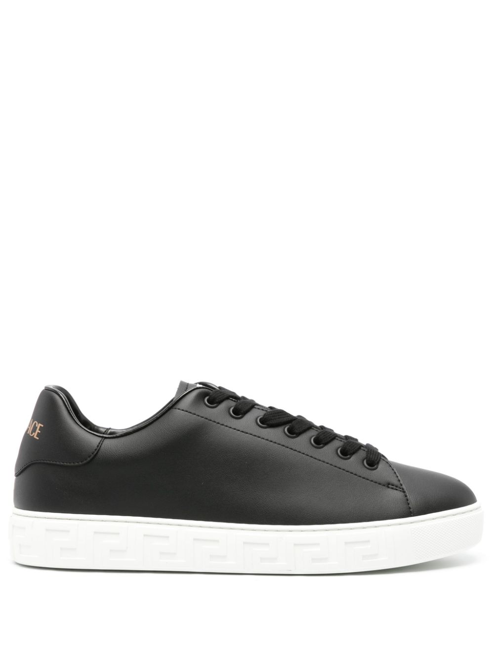 Versace VERSACE- Greca Leather Sneakers