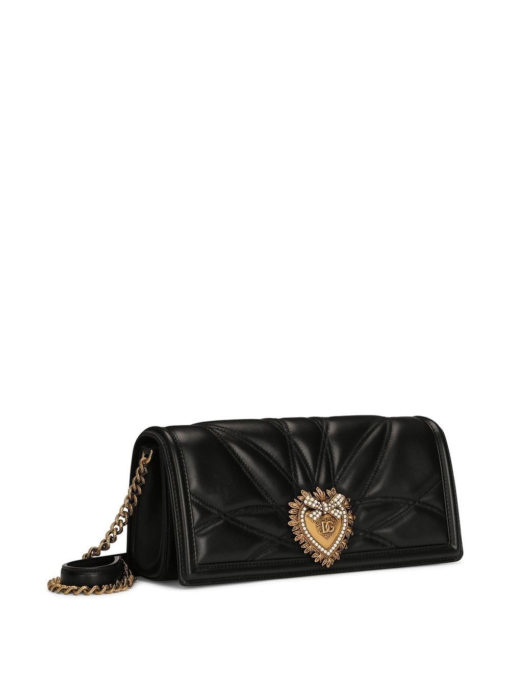 Dolce & Gabbana DOLCE & GABBANA- Devotion Leather Crossbody Bag