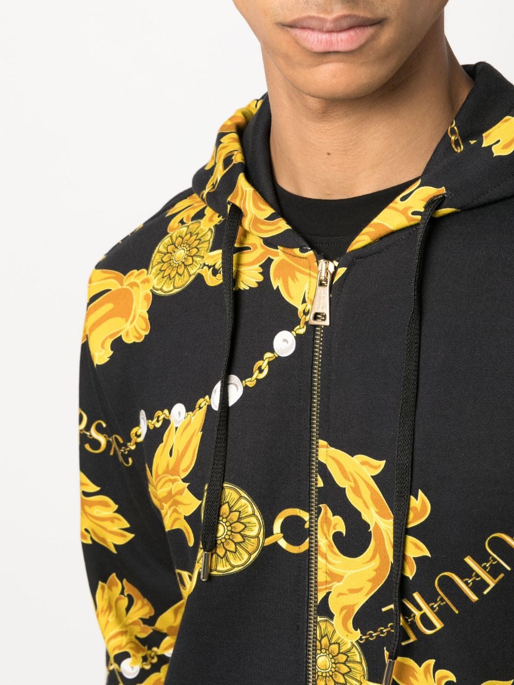 Versace Jeans Couture VERSACE JEANS COUTURE- Printed Sweatshirt