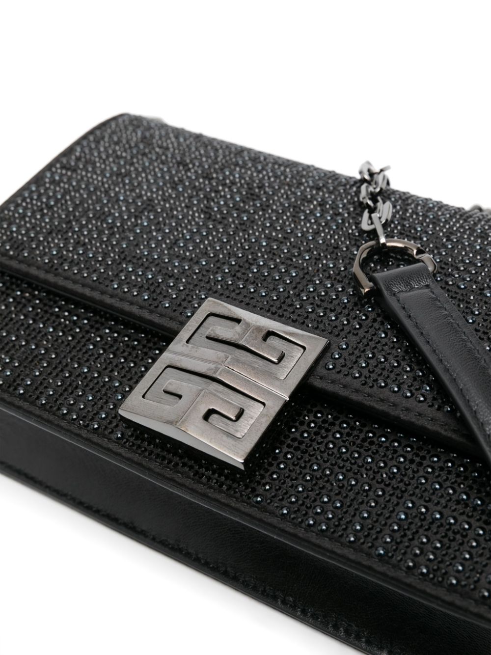 Givenchy GIVENCHY- 4g Strass Embellished Small Crossbody Bag