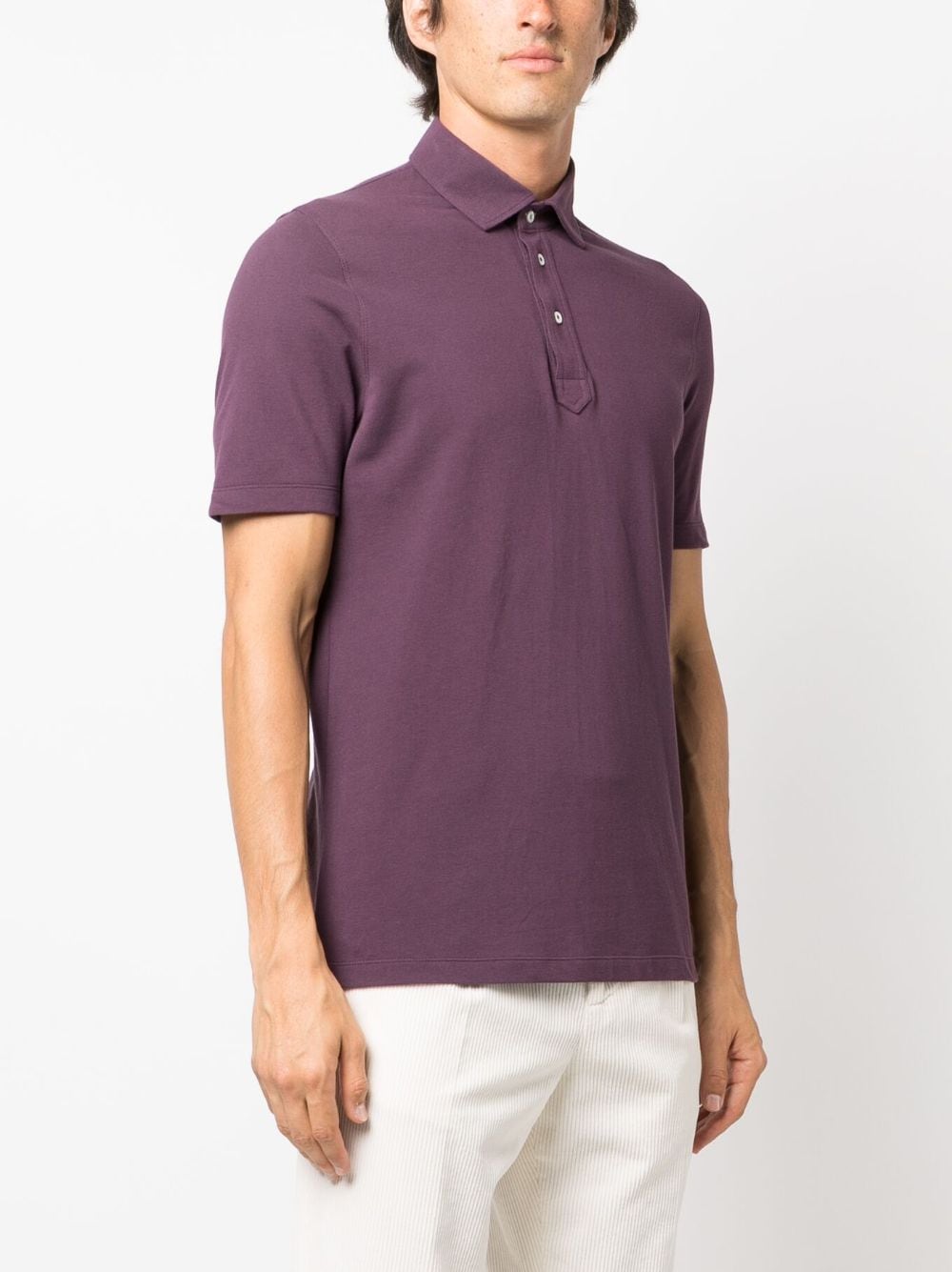 Brunello Cucinelli BRUNELLO CUCINELLI- Cotton Polo Shirt