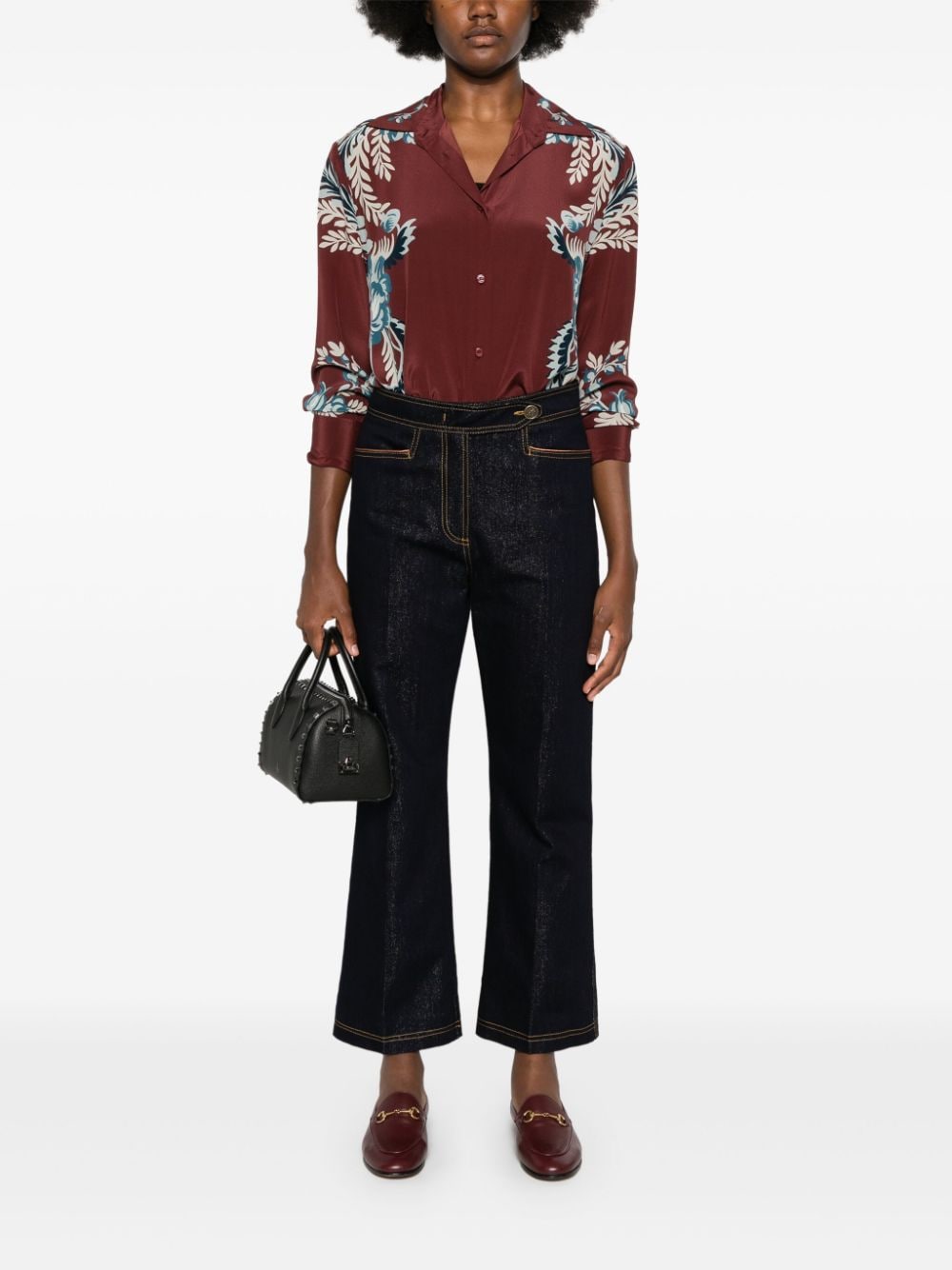 Etro ETRO- Printed Silk Shirt